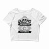 Queens Are Born In November Crop Top