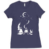 happy halloween Ladies Fitted T-Shirt
