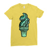 tentacle ice Ladies Fitted T-Shirt