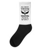 trick or treating &amp; ask for wine Socks