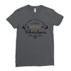 we wish you a very merry christmas Ladies Fitted T-Shirt