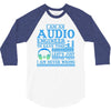 audio engineer tee 3/4 Sleeve Shirt