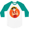 monkey d. luffy 3/4 Sleeve Shirt
