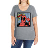 bang pop art Ladies Curvy T-Shirt