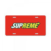 SUPREME License Plate