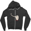 lonely traveller Zipper Hoodie