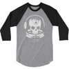 astronaut skull 3/4 Sleeve Shirt