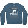 santa taurus christmas ugly t shirts Crewneck Sweatshirt