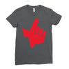 gun 'em down Ladies Fitted T-Shirt