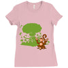 apathetic in the face of certain annihilation Ladies Fitted T-Shirt