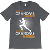 the best grandpas go running T-Shirt