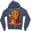 unbearable guilt Zipper Hoodie