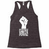 introverts unite separately in your own homes Racerback Tank