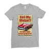sell midget ideal birthday gift or present Ladies Fitted T-Shirt