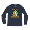 World's Best Boss Mario Long Sleeve Shirts
