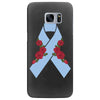stomach cancer ribbon and rose Samsung Galaxy S7 Edge Case