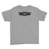 pinstripe 2 skull humor funny Youth Tee