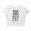 wakanda forever 8 Crop Top