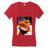 gritty Women's V-Neck T-Shirt