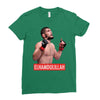 khabib elhamdulillah Ladies Fitted T-Shirt
