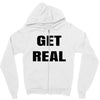 get real Zipper Hoodie