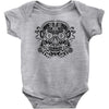 ace of the dead skull Baby Onesie