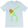 pumpkin skeleton dabbing T-Shirt