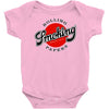 rolling papers smoking college retro stoner Baby Onesie