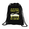 long range shooting Drawstring Bags