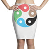 zentao symbol as evolution of the tao (yin yang) Pencil Skirts