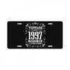 vintage made in 1997 perfectly aged a living legend License Plate