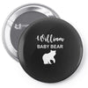Daddy Bear - Baby Bear Custom Name Pin-back button