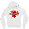 i just killed a clown Zipper Hoodie