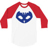 pj masks catboy symbol 3/4 Sleeve Shirt