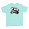 oblivious ninja trick or treat Youth Tee