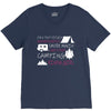 camping kinda girl V-Neck Tee