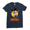 captain murica Ladies Fitted T-Shirt