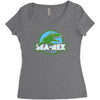 sea rex Women's Triblend Scoop T-shirt