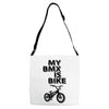 my bmx İs bike Adjustable Strap Totes