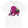 purple octopus playing the bagpipes T-Shirt