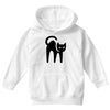 cat black Youth Hoodie