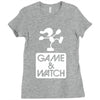 game &amp; watch tribute Ladies Fitted T-Shirt