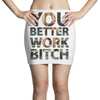 work bitch Mini Skirts