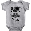 Greatest Aunt In The Universe Baby Onesie
