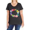 personalize baby name bodysuit Ladies Curvy T-Shirt
