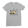 sumo pile driver Ladies Fitted T-Shirt
