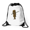 voodoo doll. Drawstring Bags
