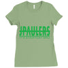 jake paulers green Ladies Fitted T-Shirt