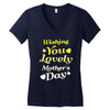 wishing you lovely mother's day Women's V-Neck T-Shirt