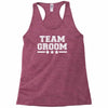 team groom mens stag Racerback Tank